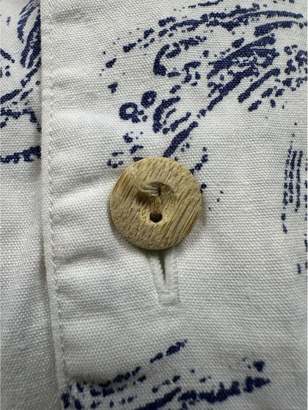 Vintage 80s Banana Republic Safari & Travel marlin button up shirt fish fishing